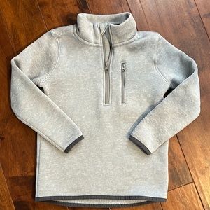 Boys half zip pullover